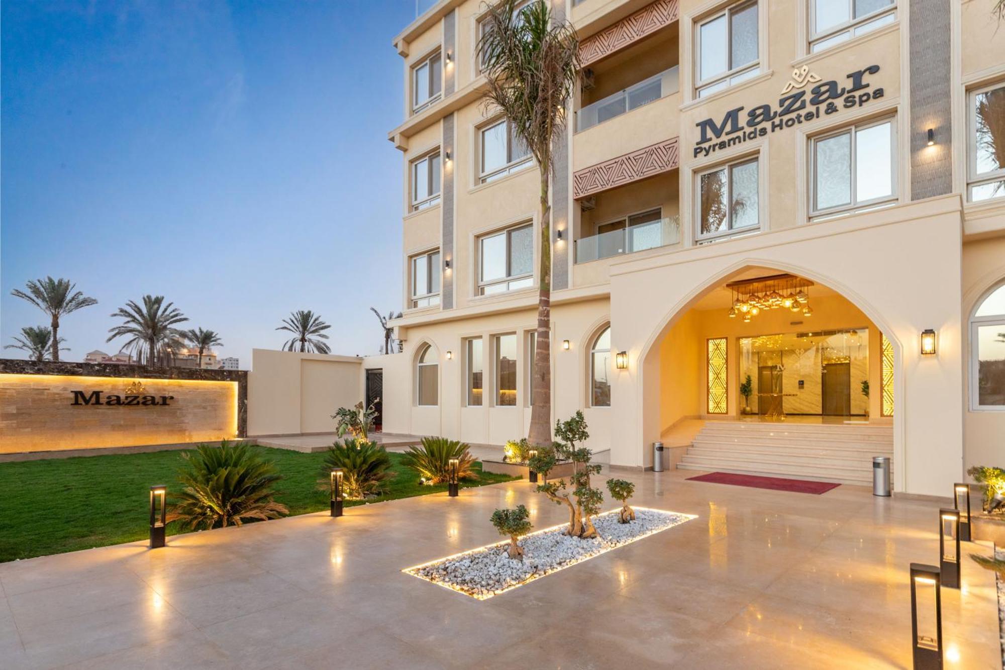 Mazar Pyramids Hotel Kafret el-Gabal Extérieur photo