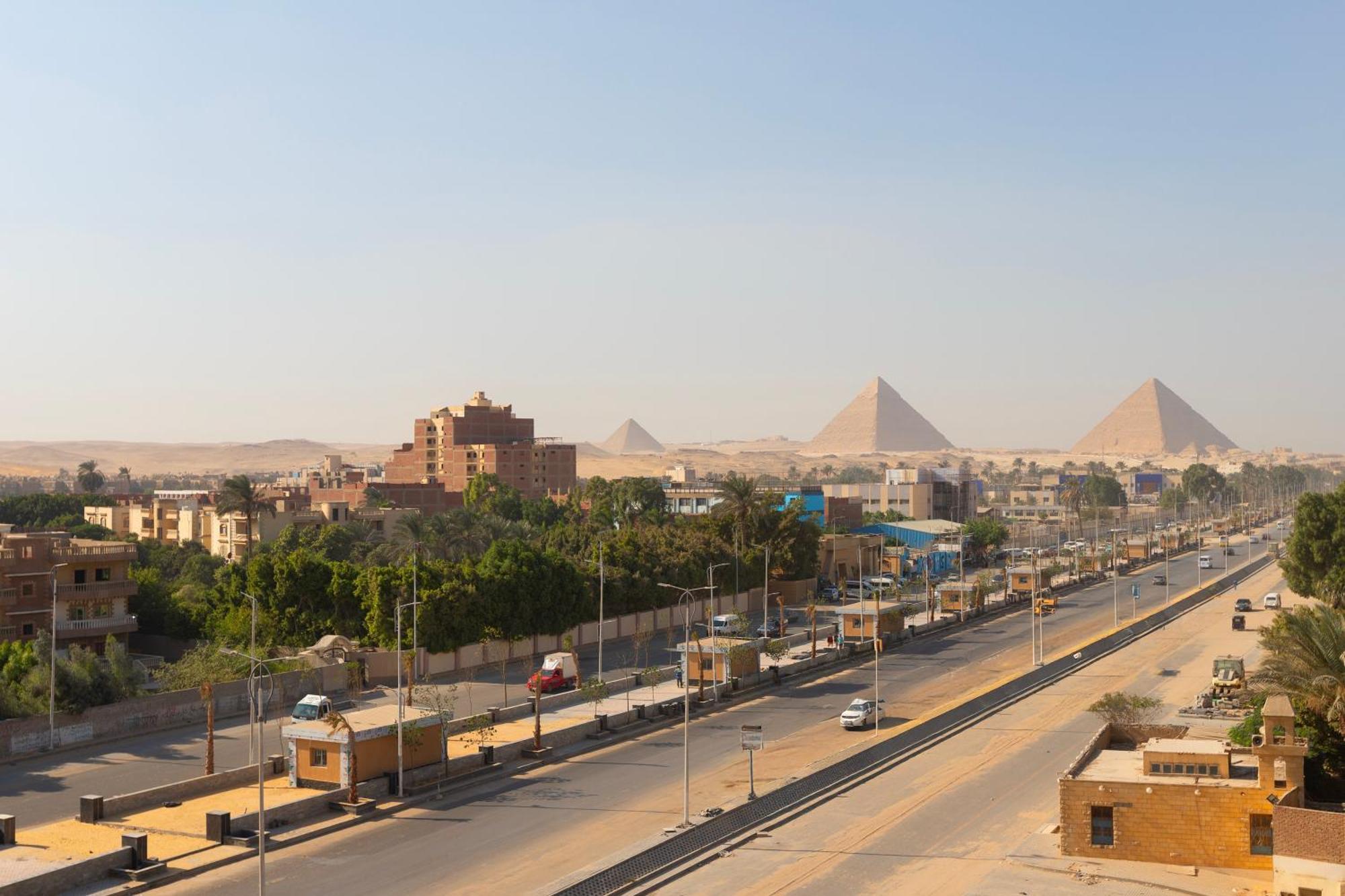 Mazar Pyramids Hotel Kafret el-Gabal Extérieur photo