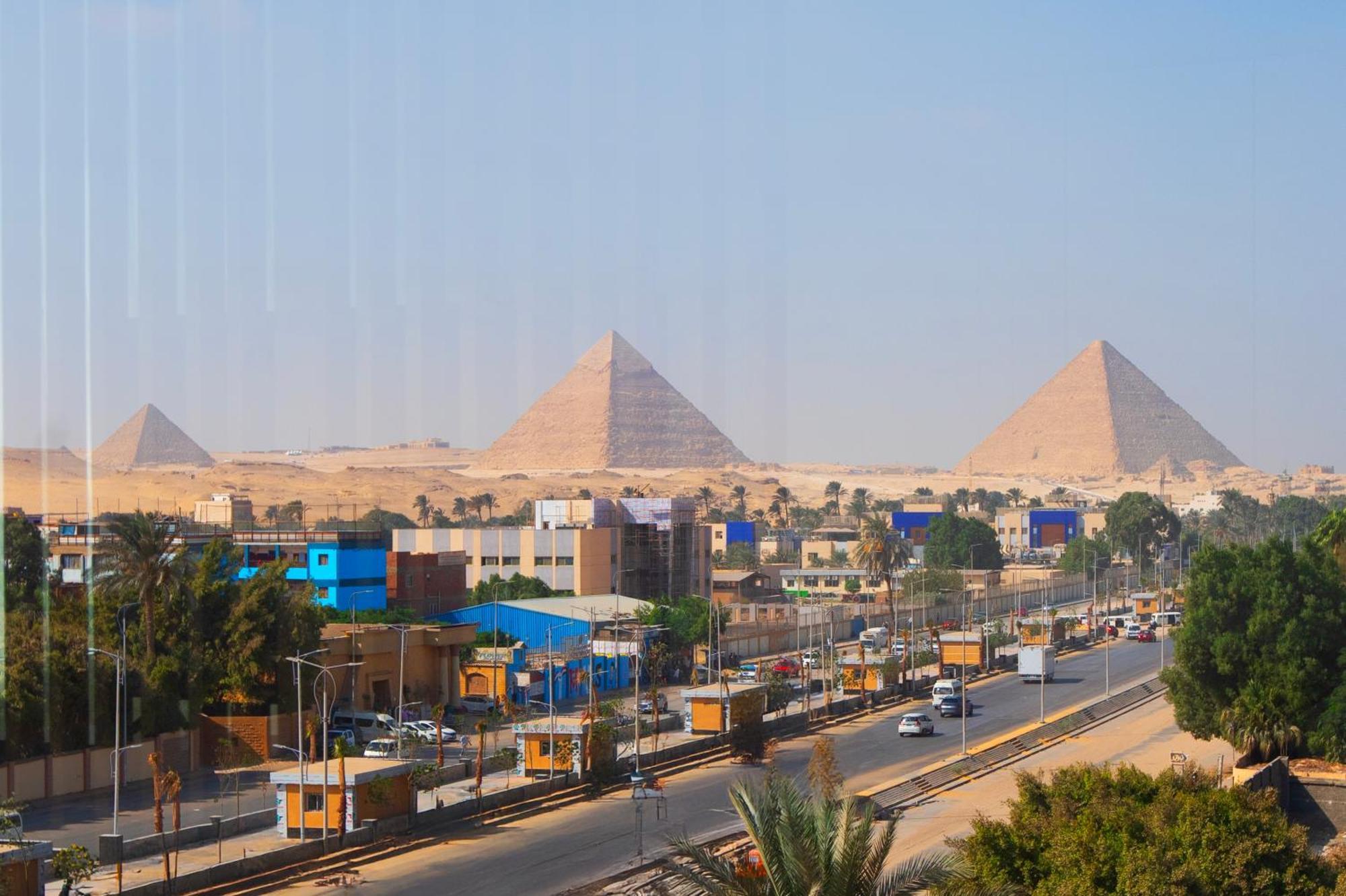 Mazar Pyramids Hotel Kafret el-Gabal Extérieur photo