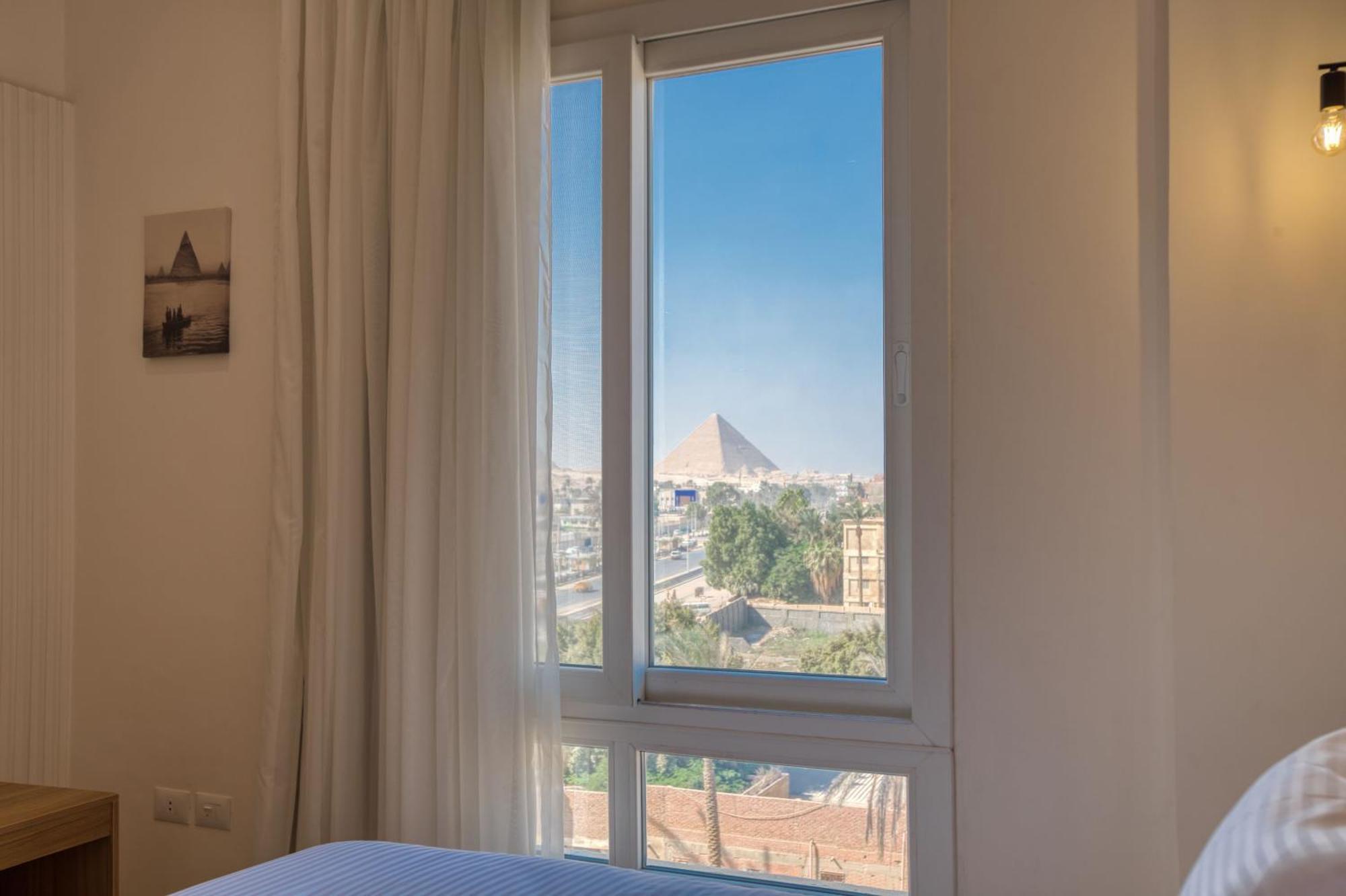 Mazar Pyramids Hotel Kafret el-Gabal Extérieur photo