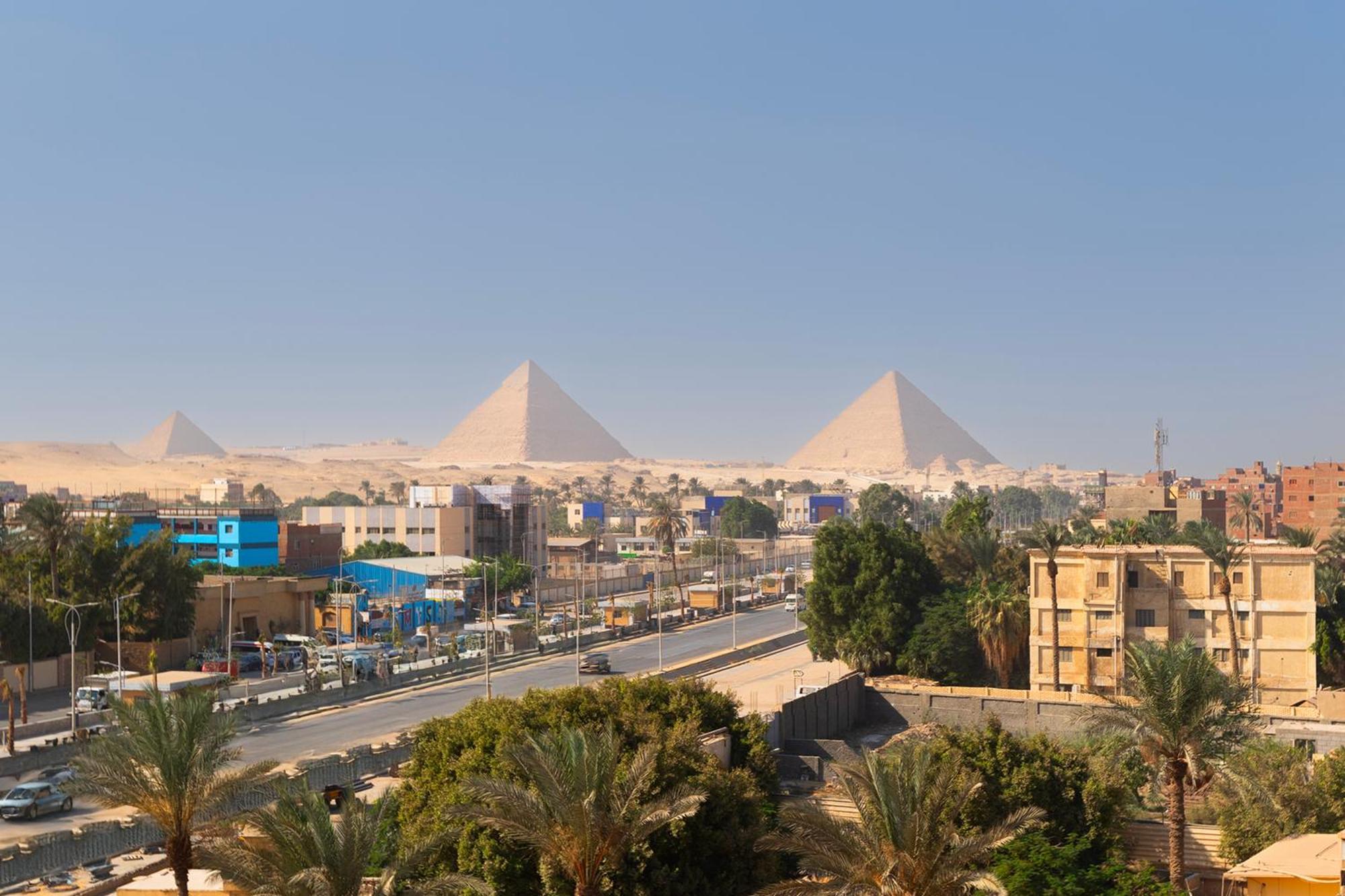 Mazar Pyramids Hotel Kafret el-Gabal Extérieur photo
