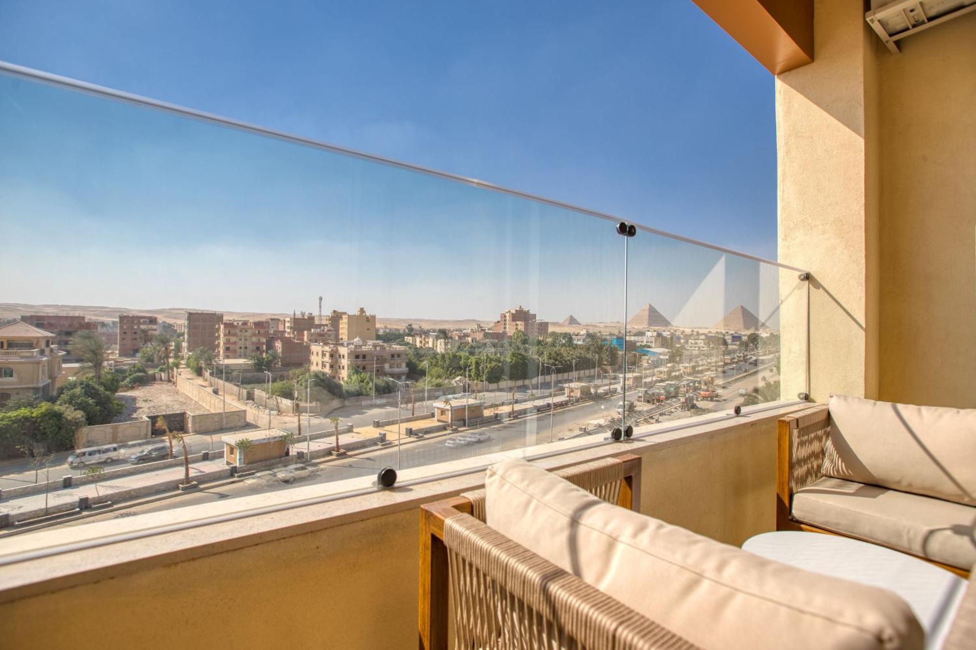 Mazar Pyramids Hotel Kafret el-Gabal Extérieur photo