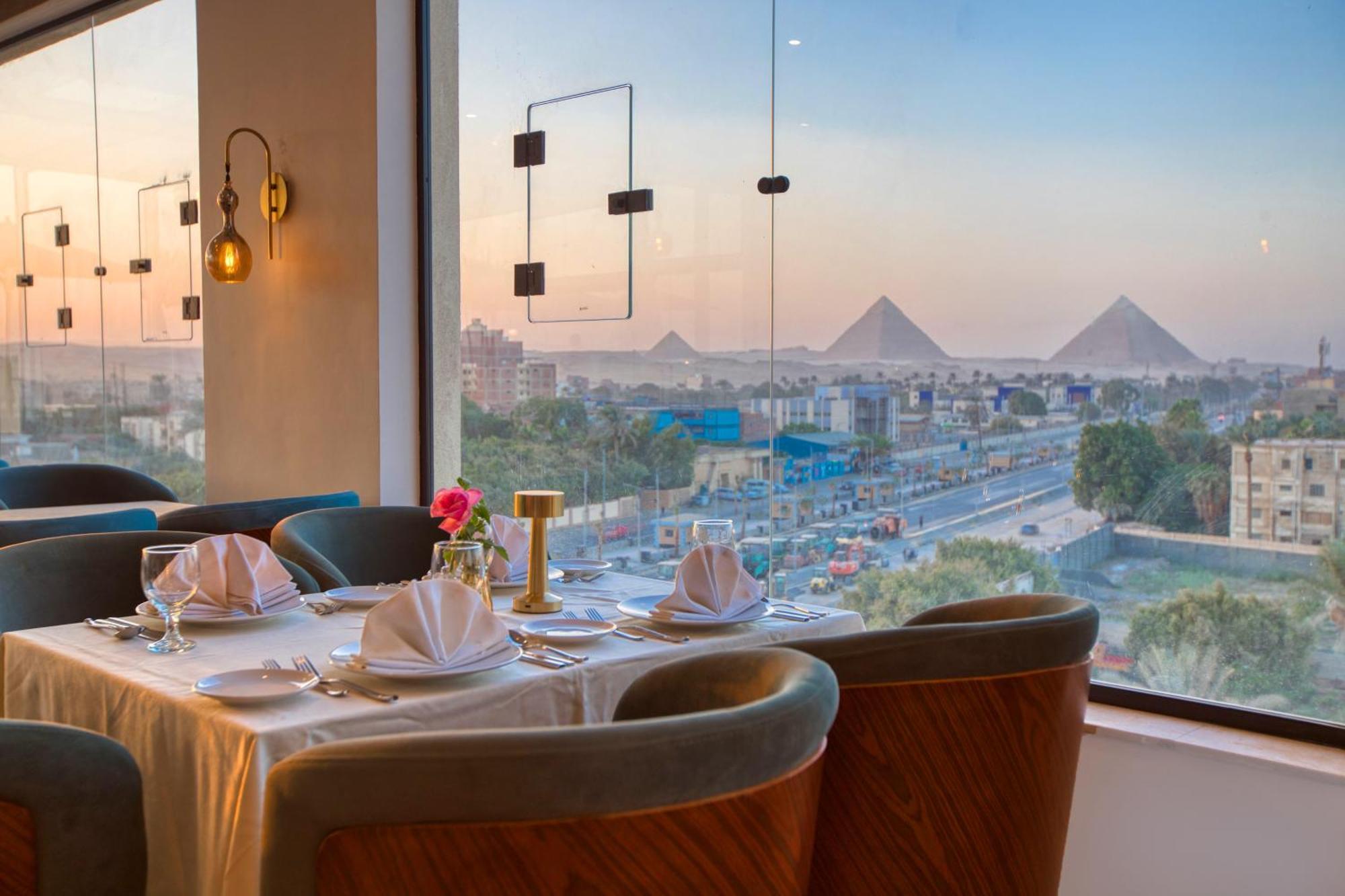 Mazar Pyramids Hotel Kafret el-Gabal Extérieur photo