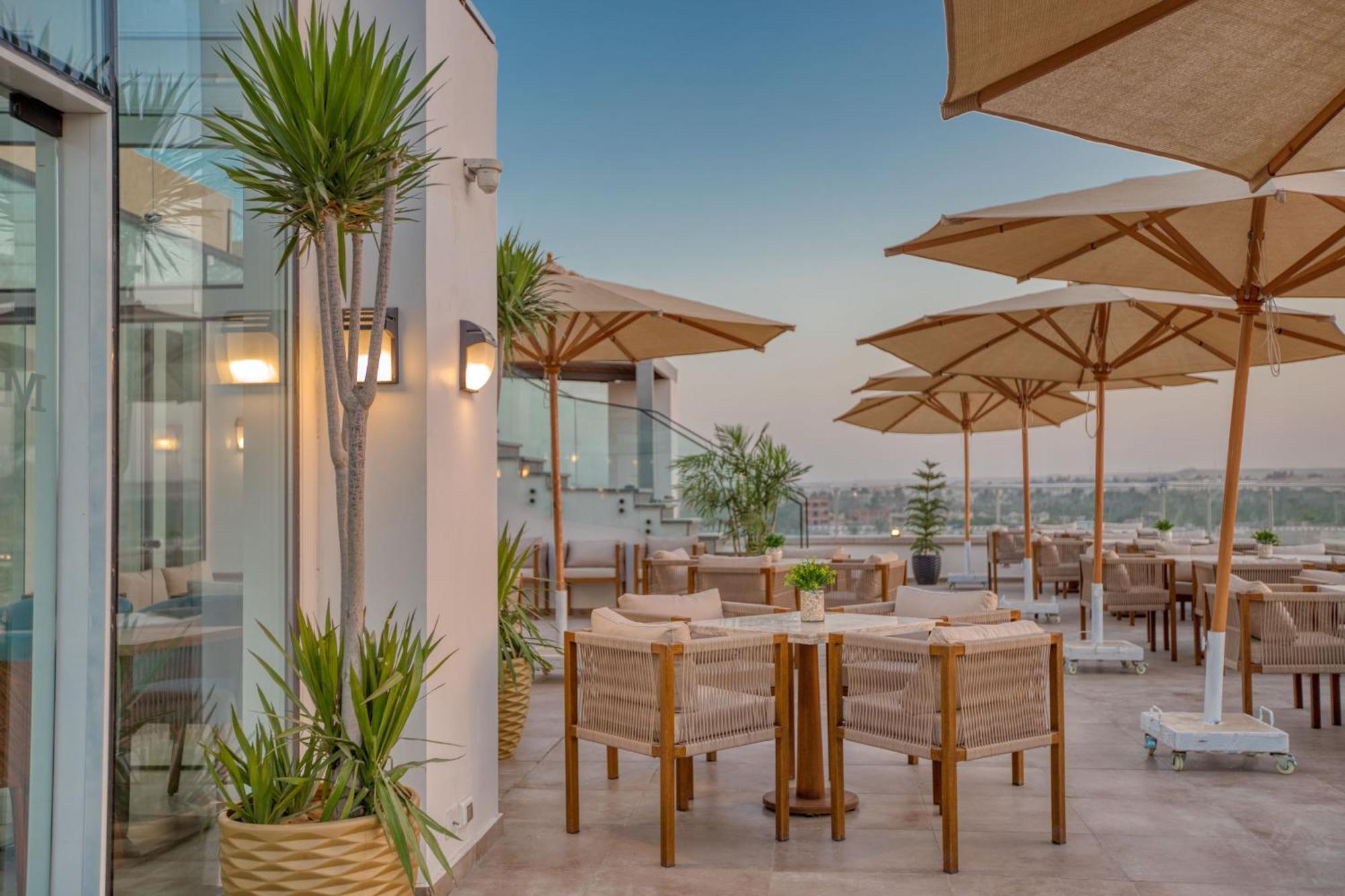 Mazar Pyramids Hotel Kafret el-Gabal Extérieur photo