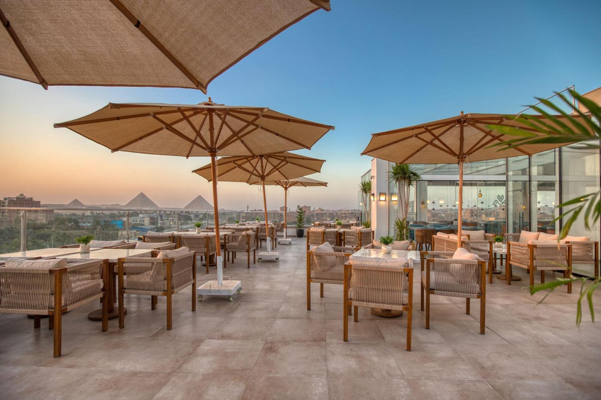 Mazar Pyramids Hotel Kafret el-Gabal Extérieur photo